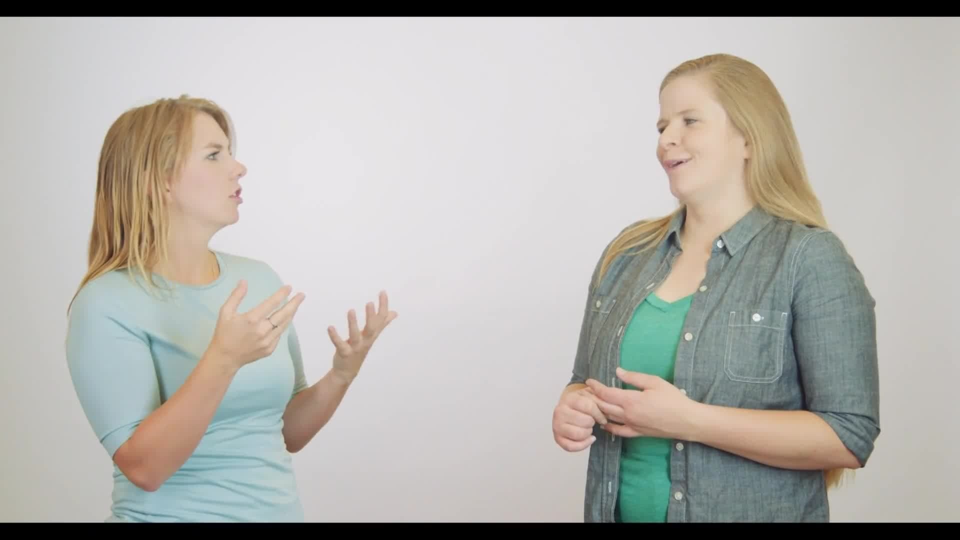 ASL - Practice conversation about family