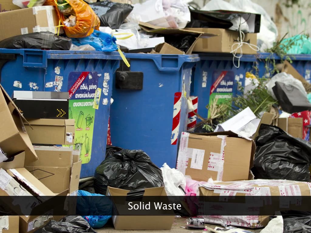 Solid Wastes and Disposal