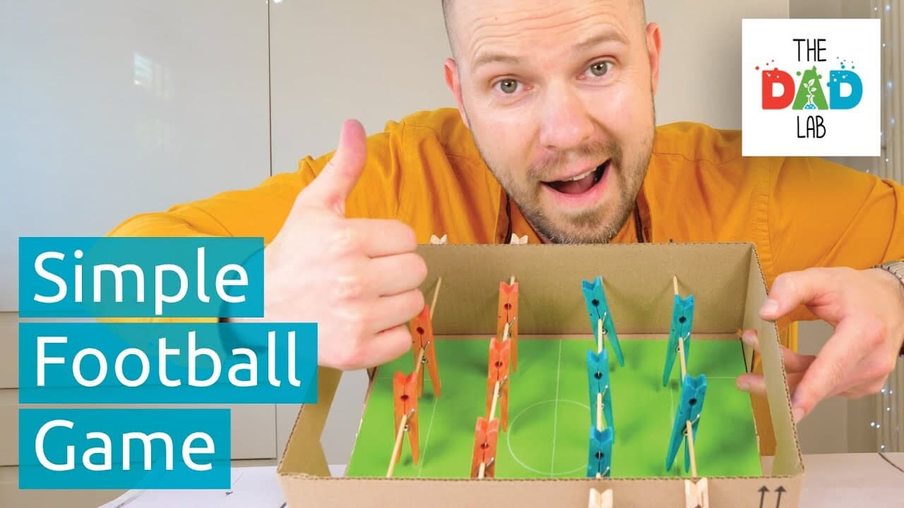 How to Make a Cardboard Football Game