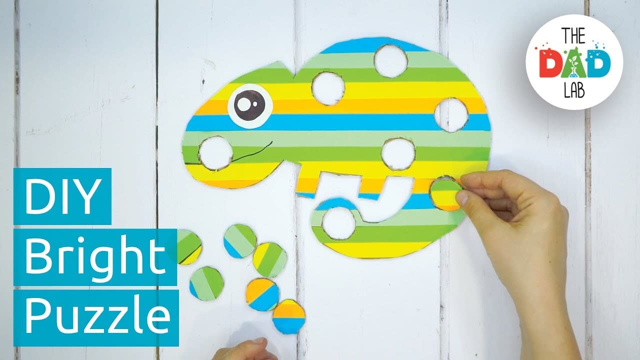 DIY Chameleon Educational Toy