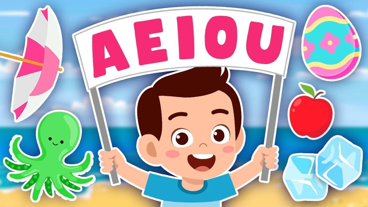 Discover The 5 Vowels! | Basic Learning Songs For Kids