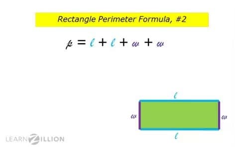 Analyzing the Formula for a Rectangle's Perimeter Using the Associative Property