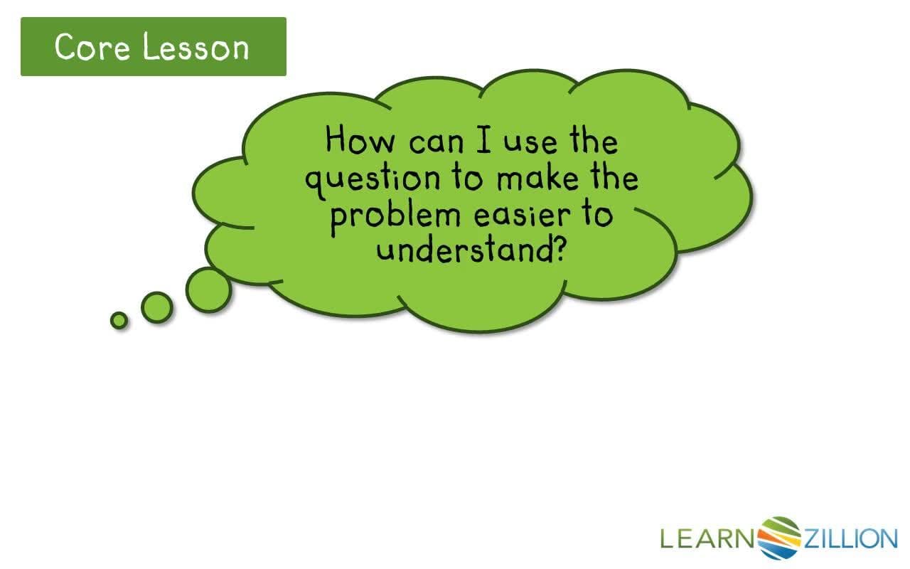 Making Word Problems Easier to Understand: Creating Fill in the Blank Sentences