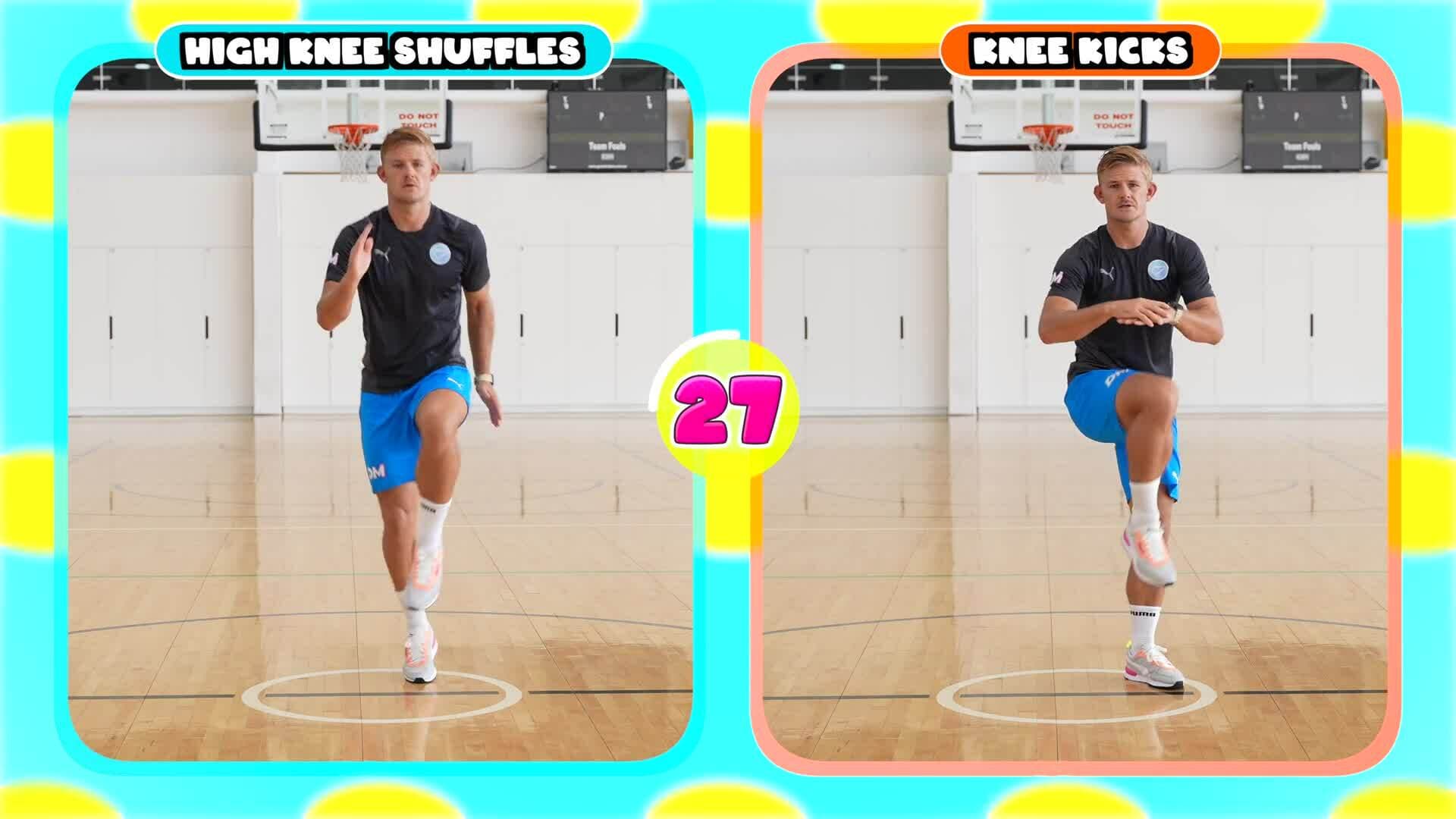 This or that exercise game -  PE fitness workout - (fruits & veggies theme)