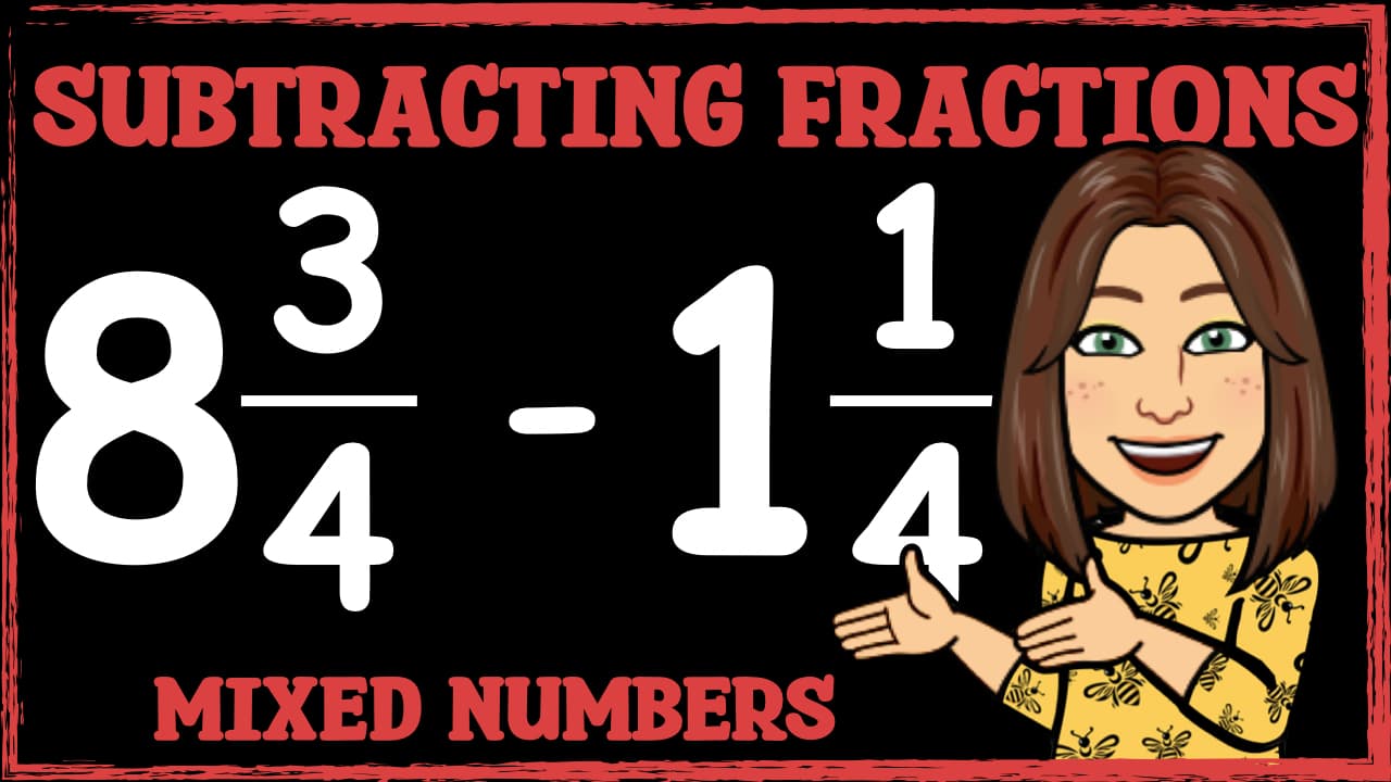 Subtracting Mixed Numbers: A Step-by-Step Guide