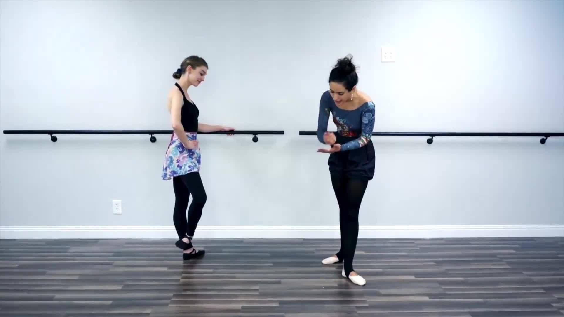 Ballet Steps I Vocabulary and Tutorial @MissAuti