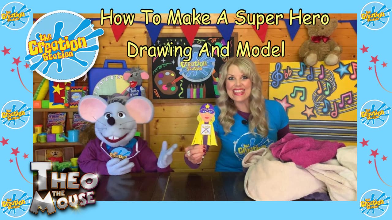 How To Make A Superhero Drawing/Model