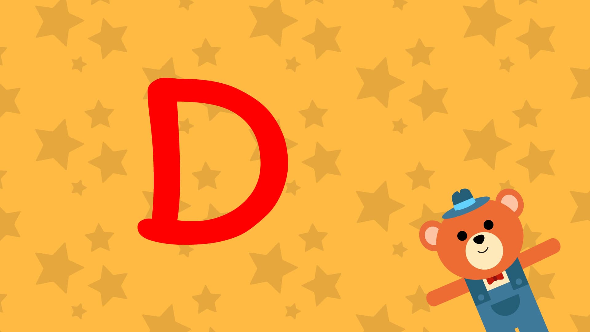 D Is For Doll - Upper Case