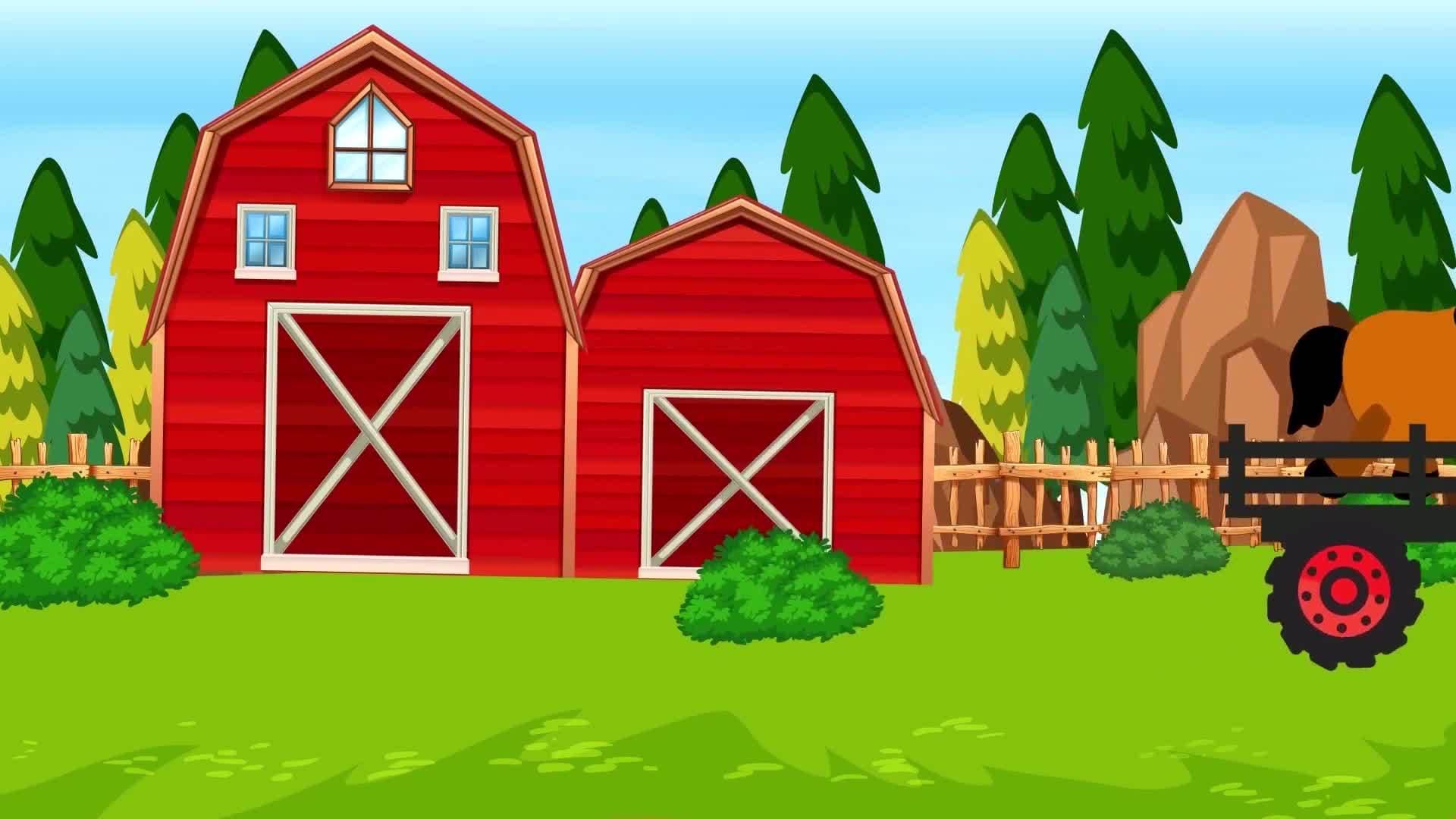 Learn Farm Animals! Learning Farm Animal Names and Animal Sounds for Kids