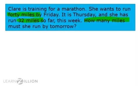 Writing Equations to Solve Real World Addition and Subtraction Problems