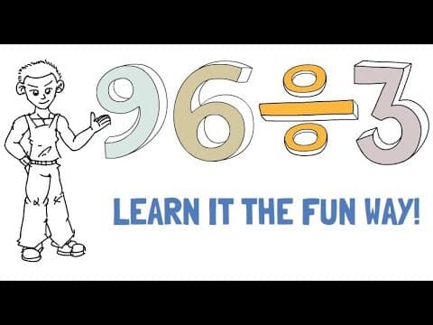 Learn Division: 96 Divided by 3