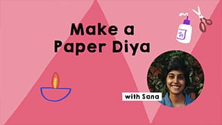 Paper Diya Craft