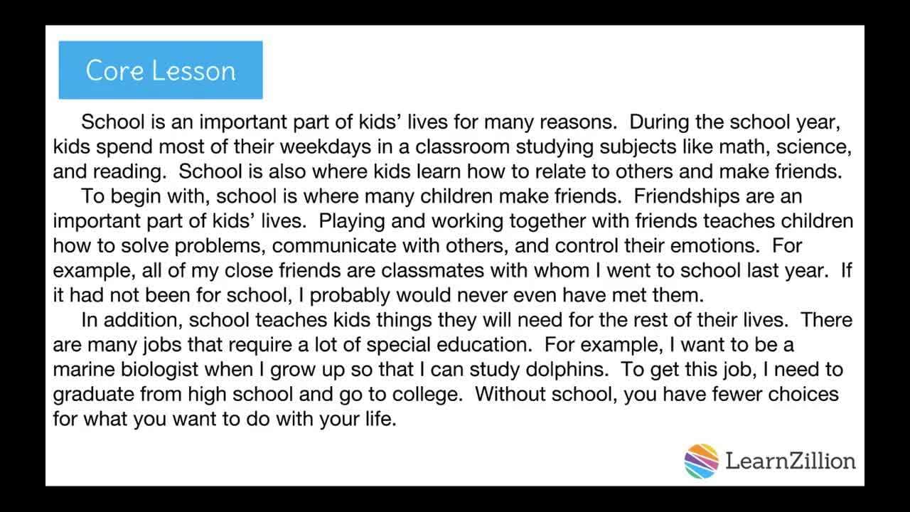 Writing Effective Conclusions: Summarizing and Restating the Topic