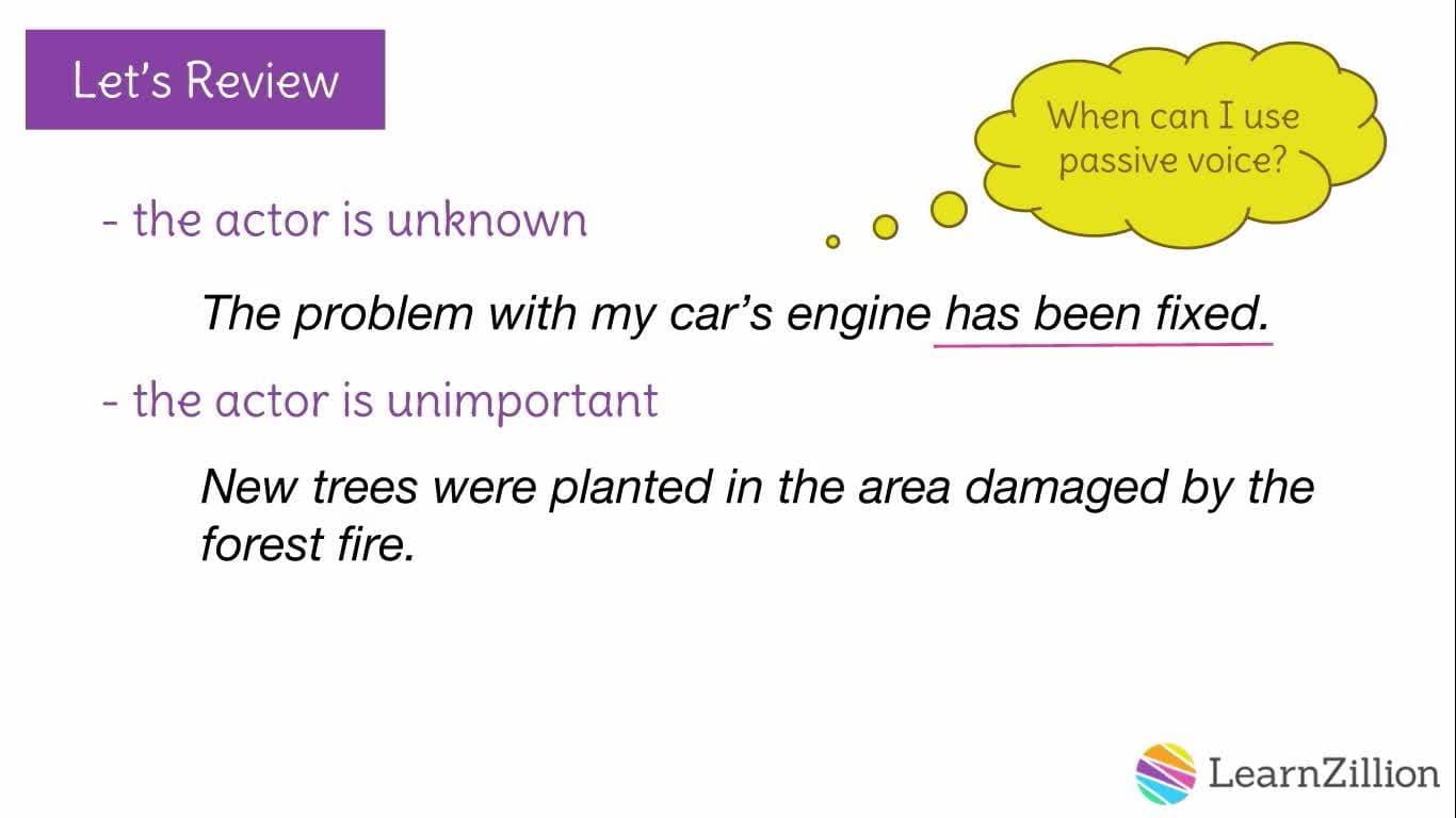Using Passive Voice to Emphasize Action in Writing