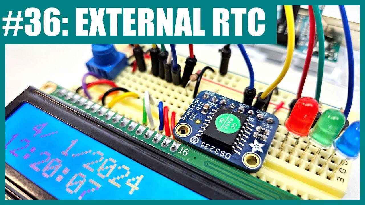 How to Use External Real-Time Clock (RTC) with Arduino