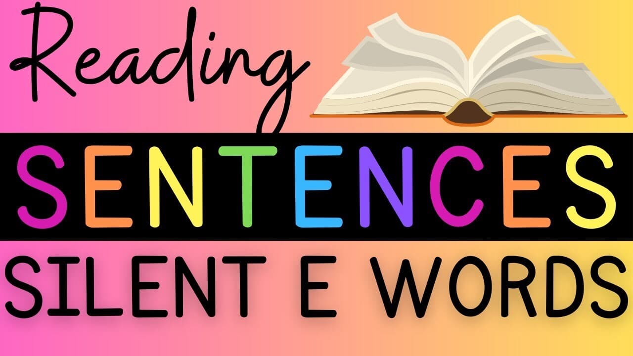 Reading Simple Sentences {Magic e Words}