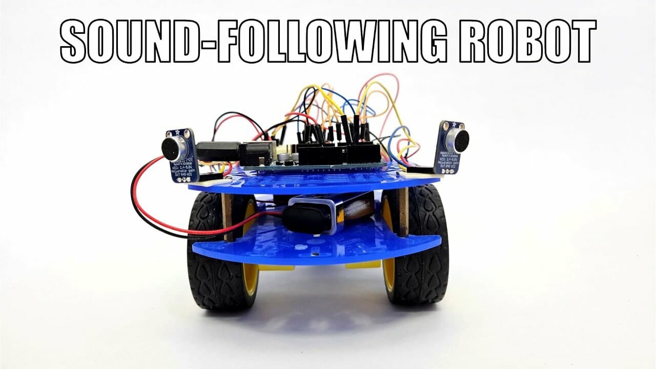 Sound-Followin Arduino Robot