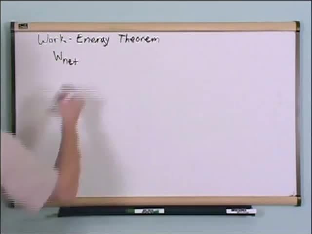 Kinetic Energy And The Work - Energy Theorem: The work-energy theorem