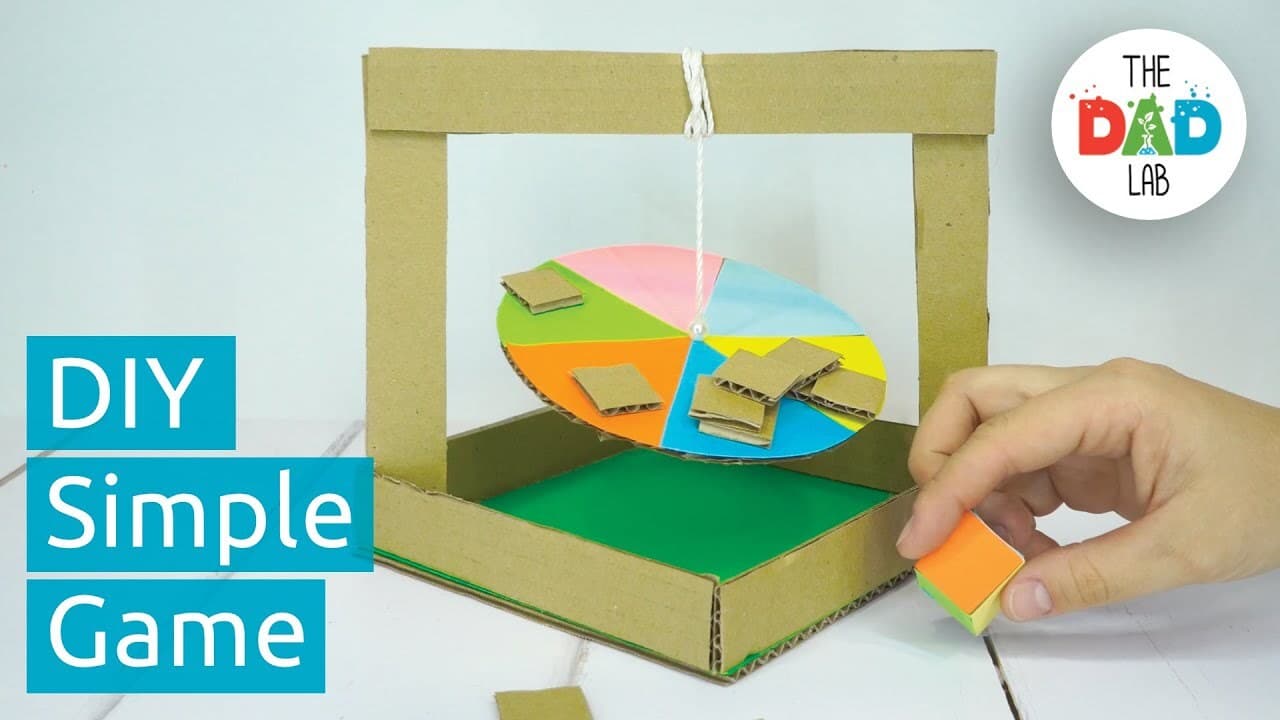 DIY Cardboard Balance Game