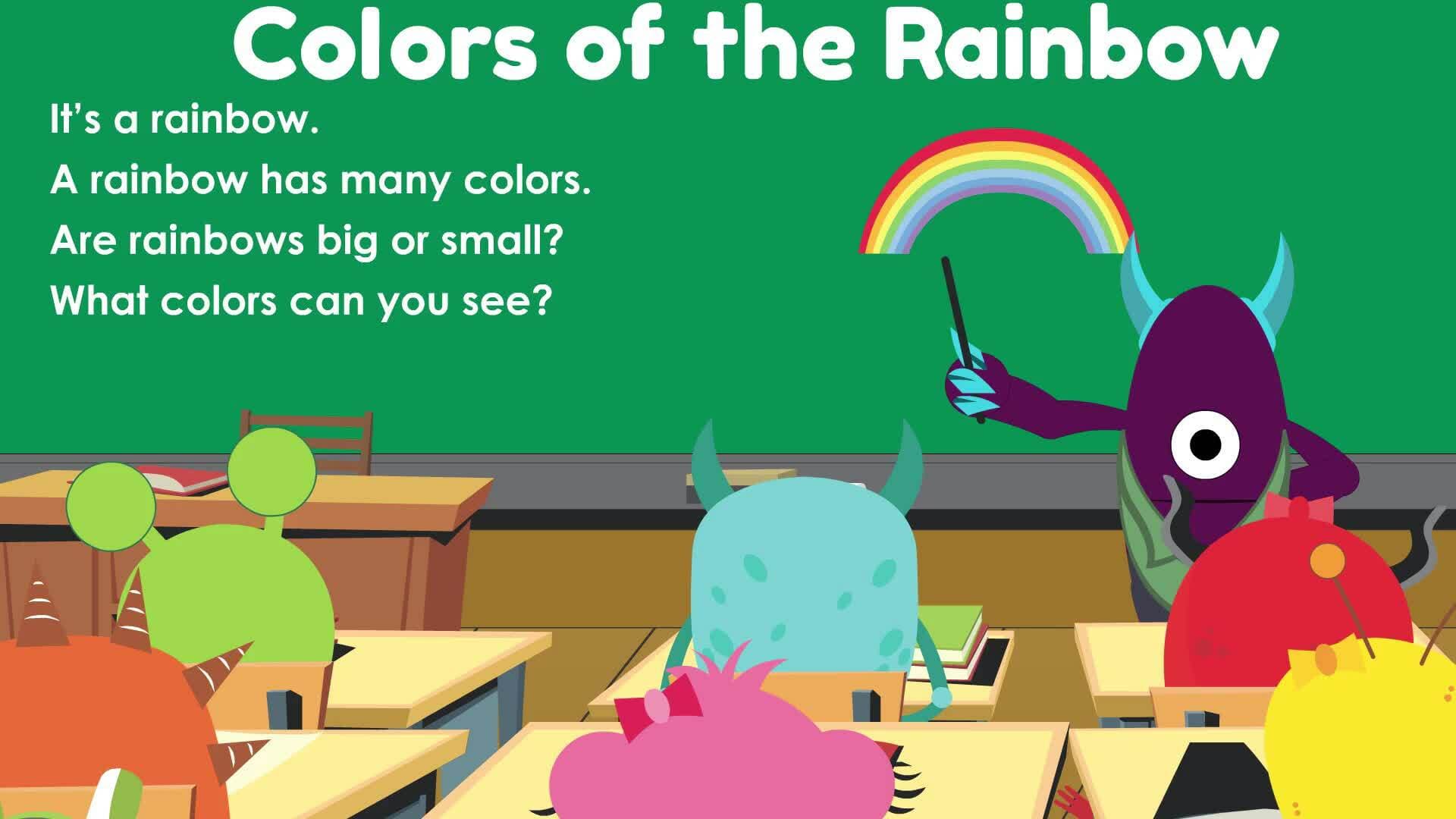 Colors of the Rainbow - English Stories for Kids
