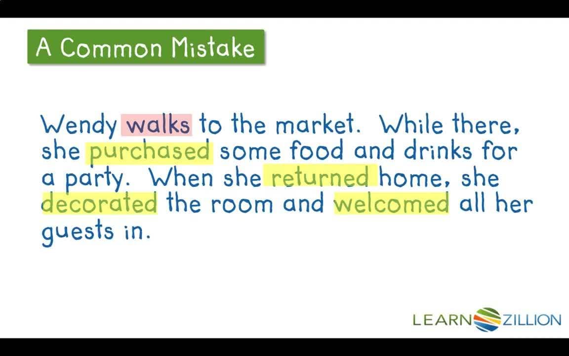 Understanding and Using Simple Verb Tenses