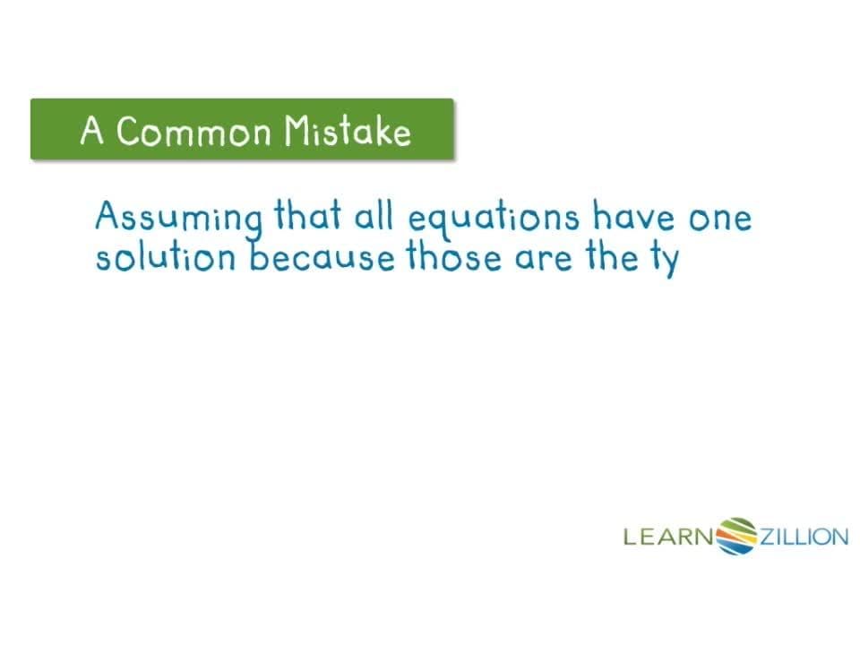 Predicting Solutions of Linear Equations