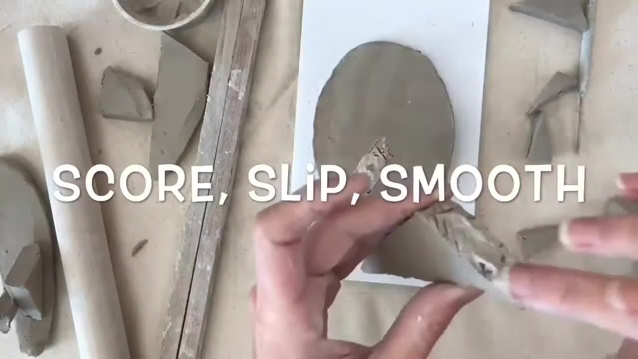 Attaching Forms for a Ceramic Sculpture