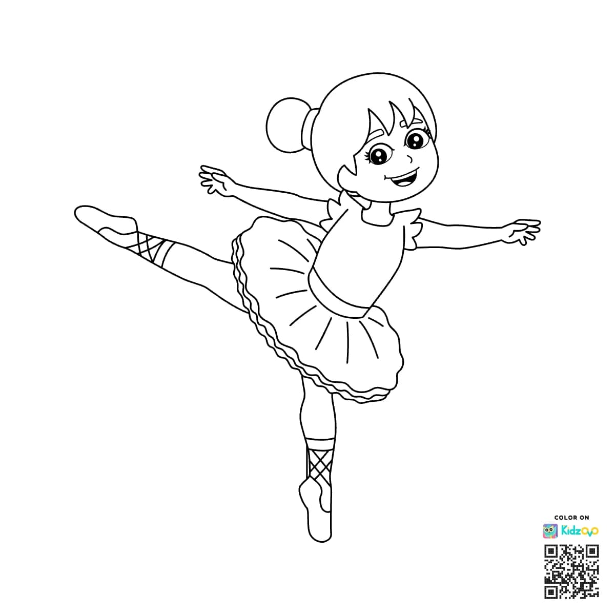 Dancing Ballerina Girl