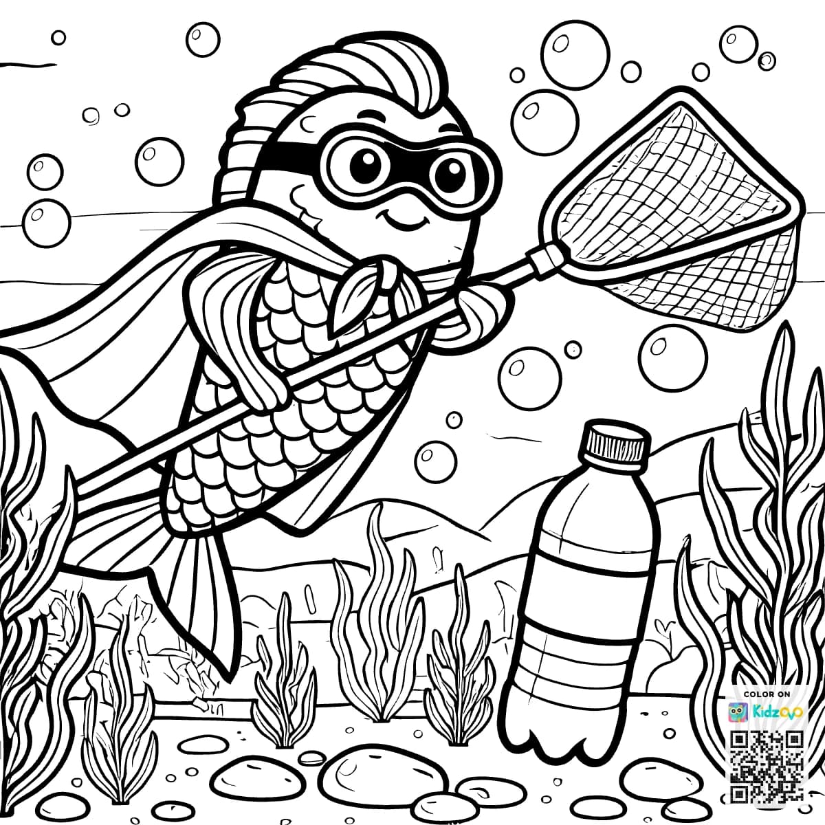 Fin-tastic Cleanup Hero