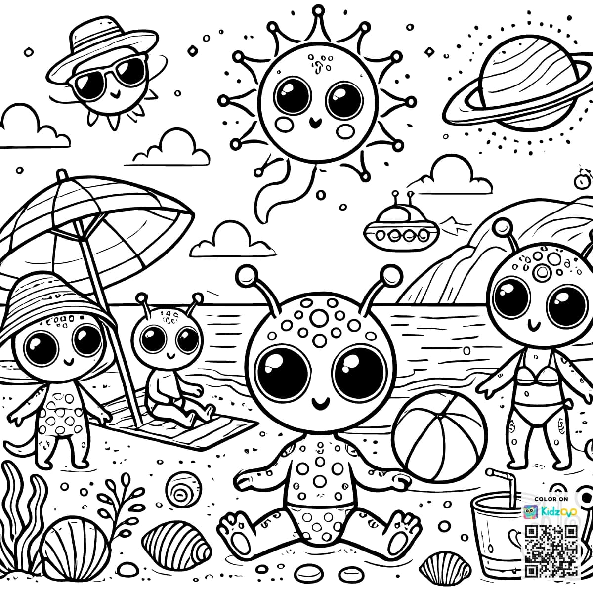 Fun Alien  Beach
