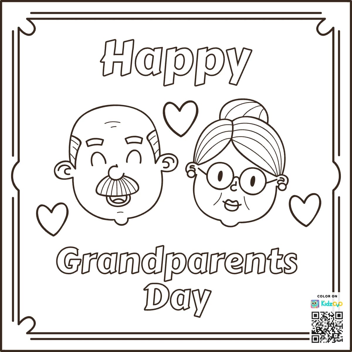Greeting Card for Grand Parents Day 