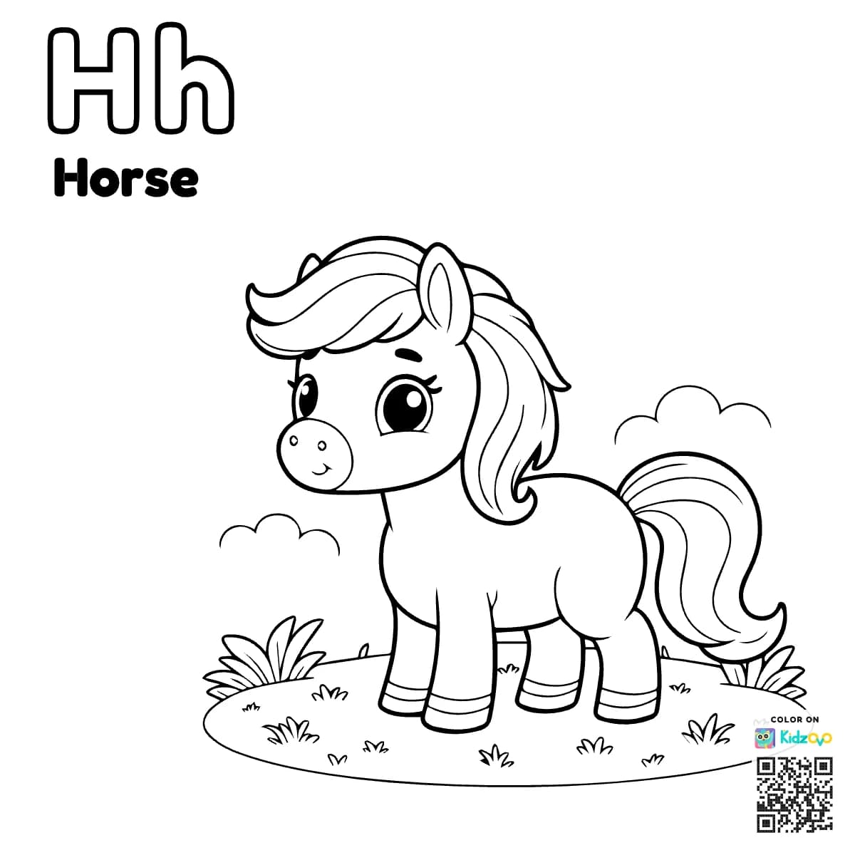 H for Horse