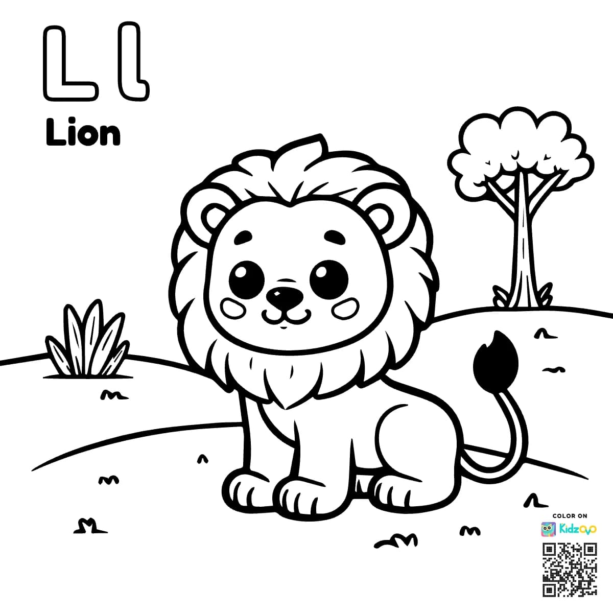 L for Lion