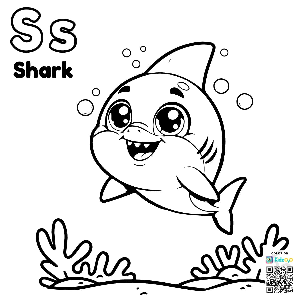 S for Shark