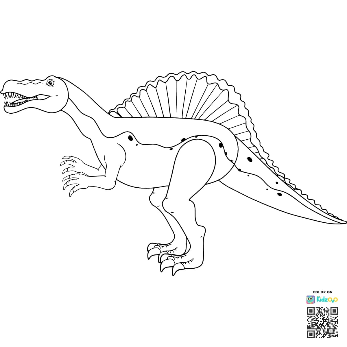 Spinosaurus dinosaur  