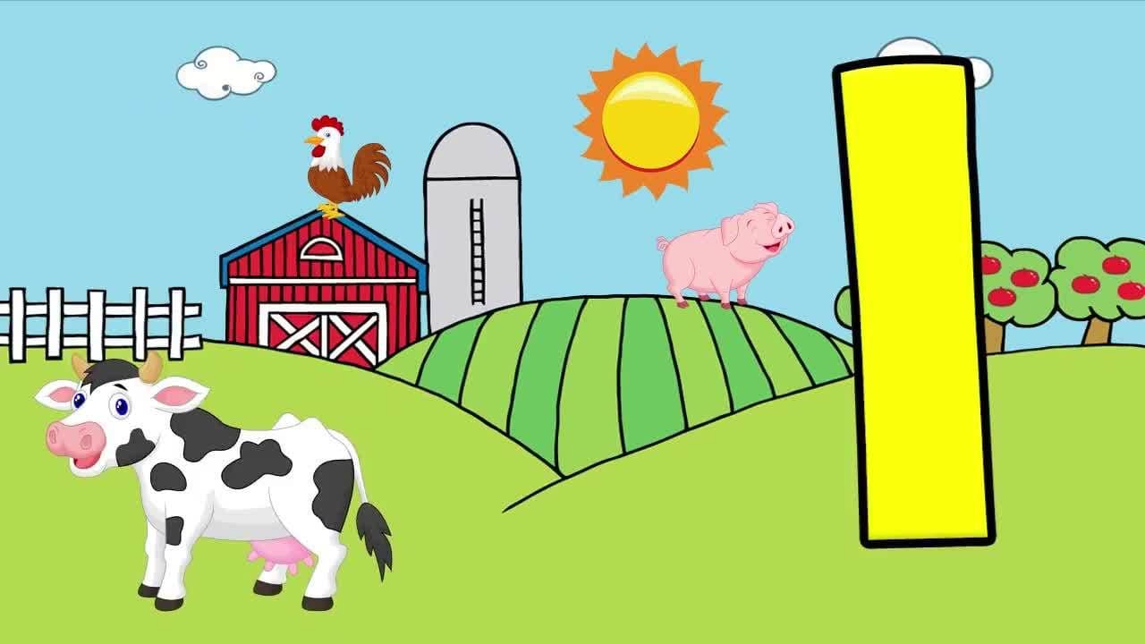 Old MacDonald Had a Farm Song | Kids Learning Videos