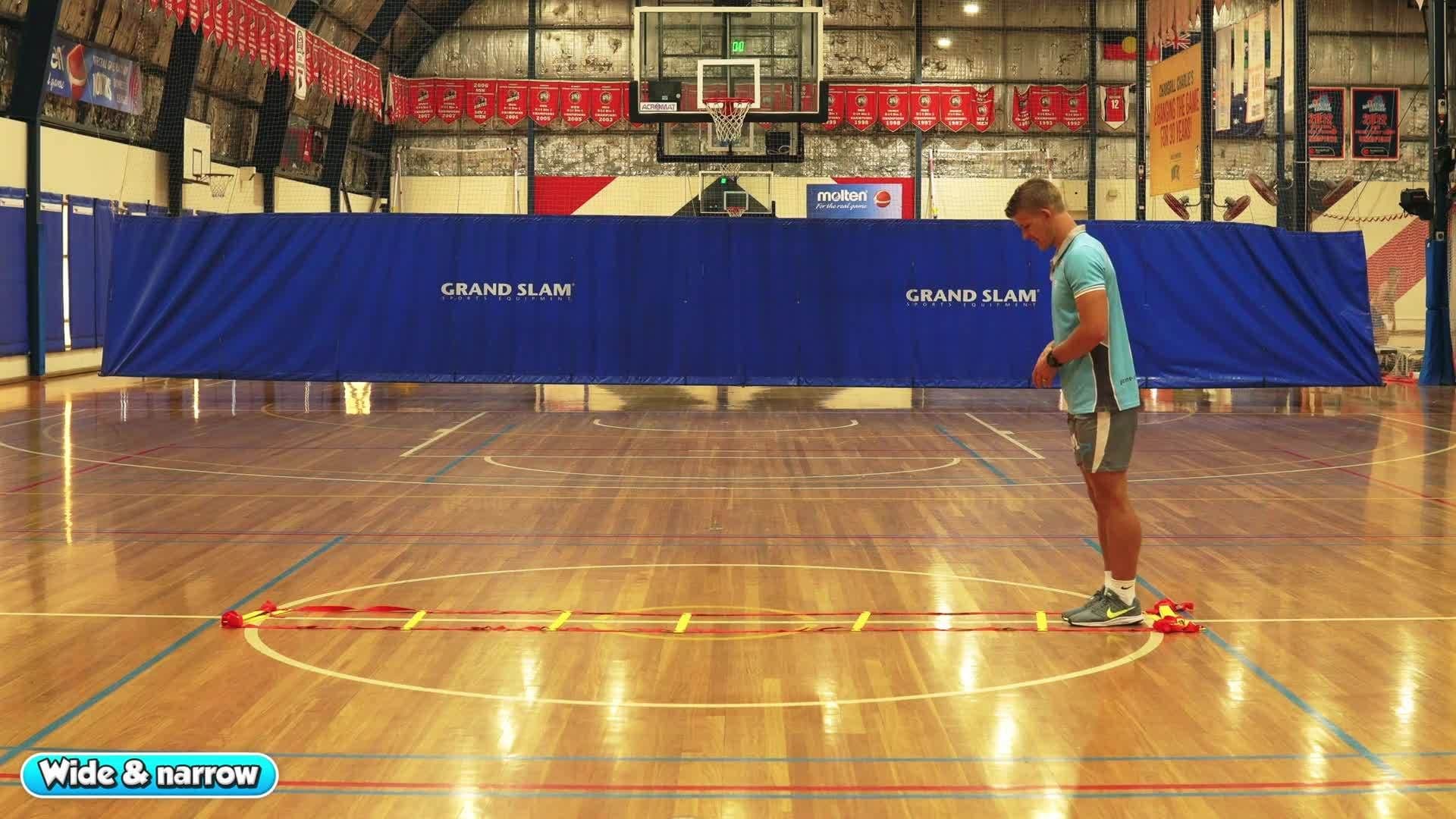 Agility ladder - Wide & narrow