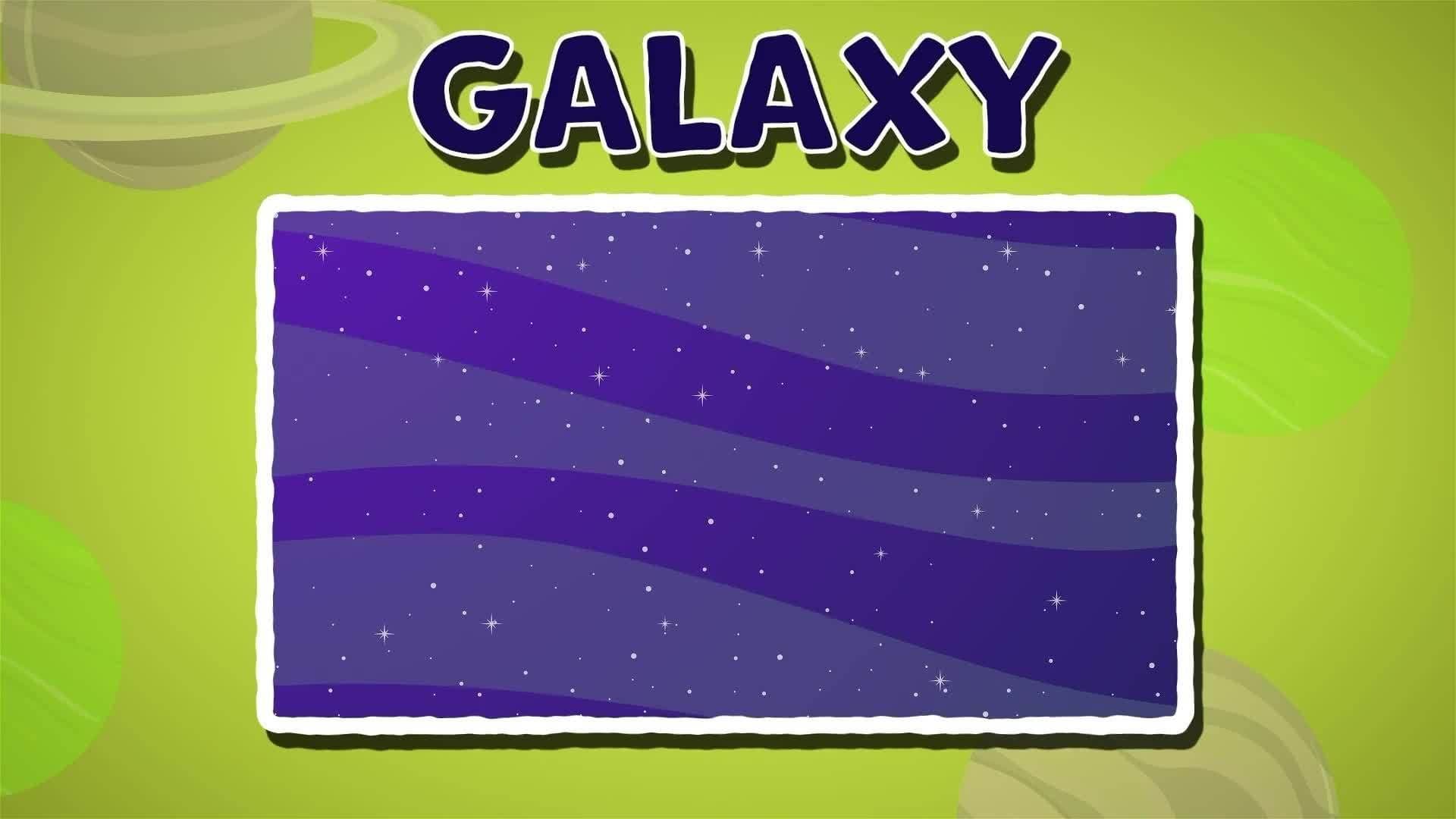I WONDER - What is a Galaxy?