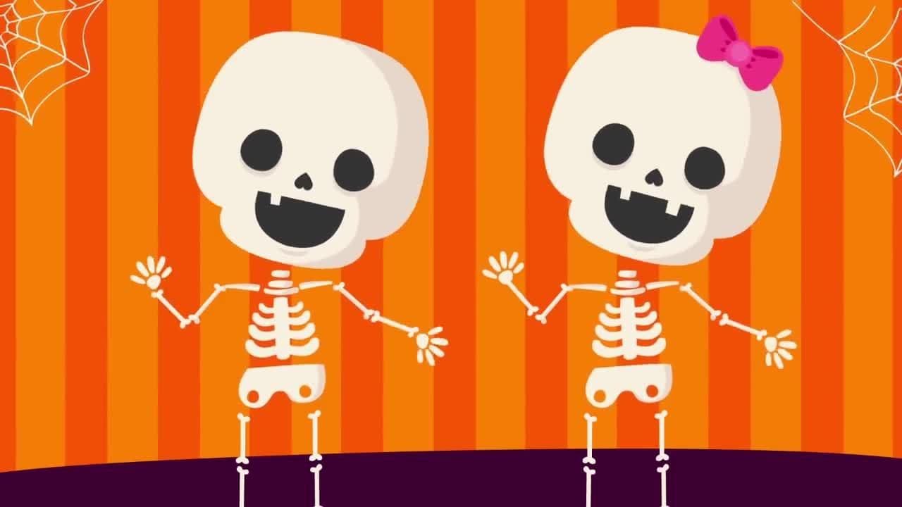 Skeleton Dance | Halloween Songs for Kids | Shake Dem Halloween Bones | The Kiboomers