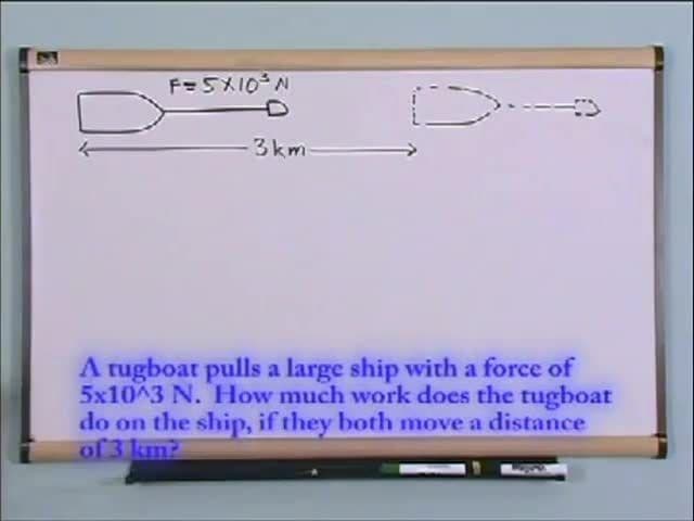 Physics Work: Solving a problem