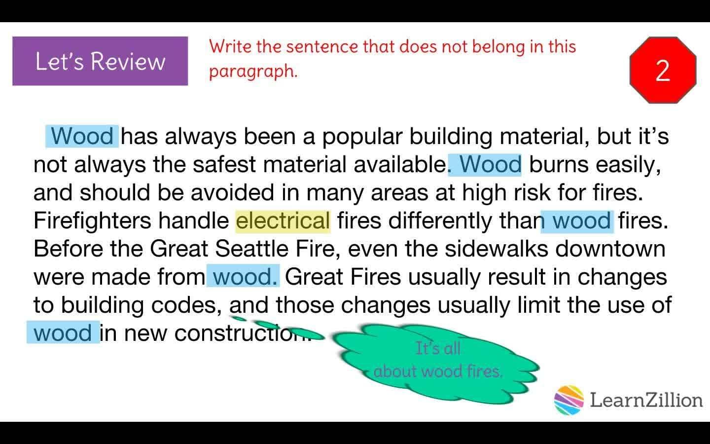 Organizing Ideas into Paragraphs