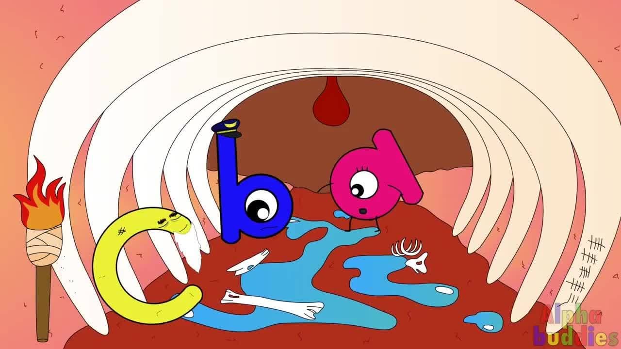 Abc Phonics For Kids | Letters A-B-C | The Alphabuddies Ep.3