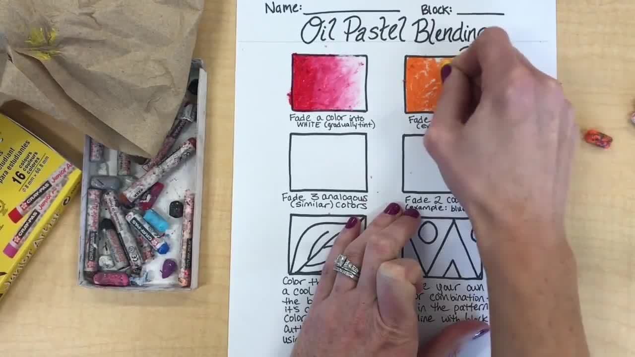Painting Abstract Portraits Using Watercolors