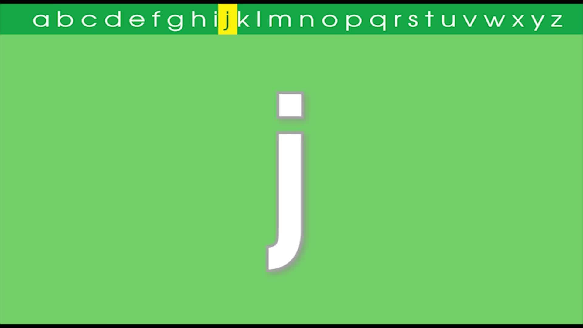 Letter J Song Listen and Repeat