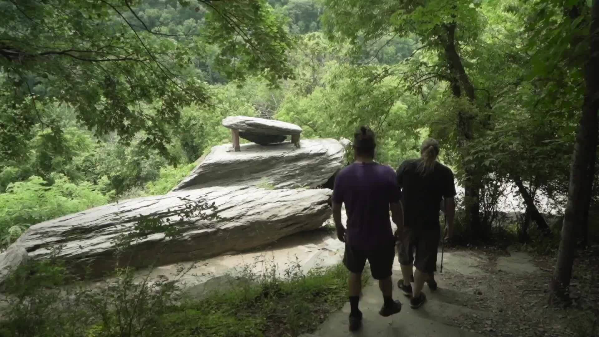 The Appalachain Trail in Harper's Ferry