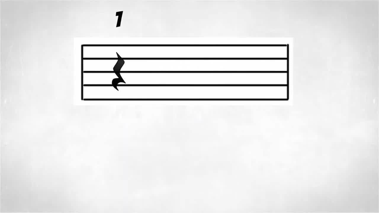 Music Theory for Kids Quarter Rest