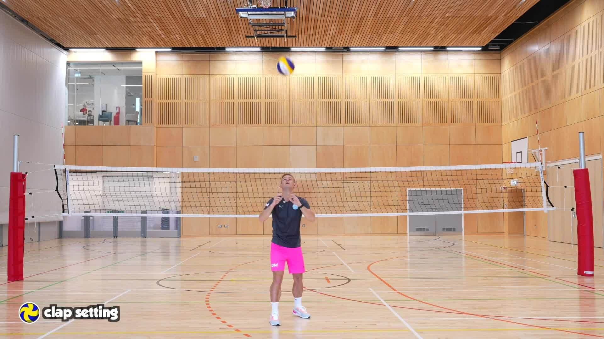 Volleyball - Clap setting