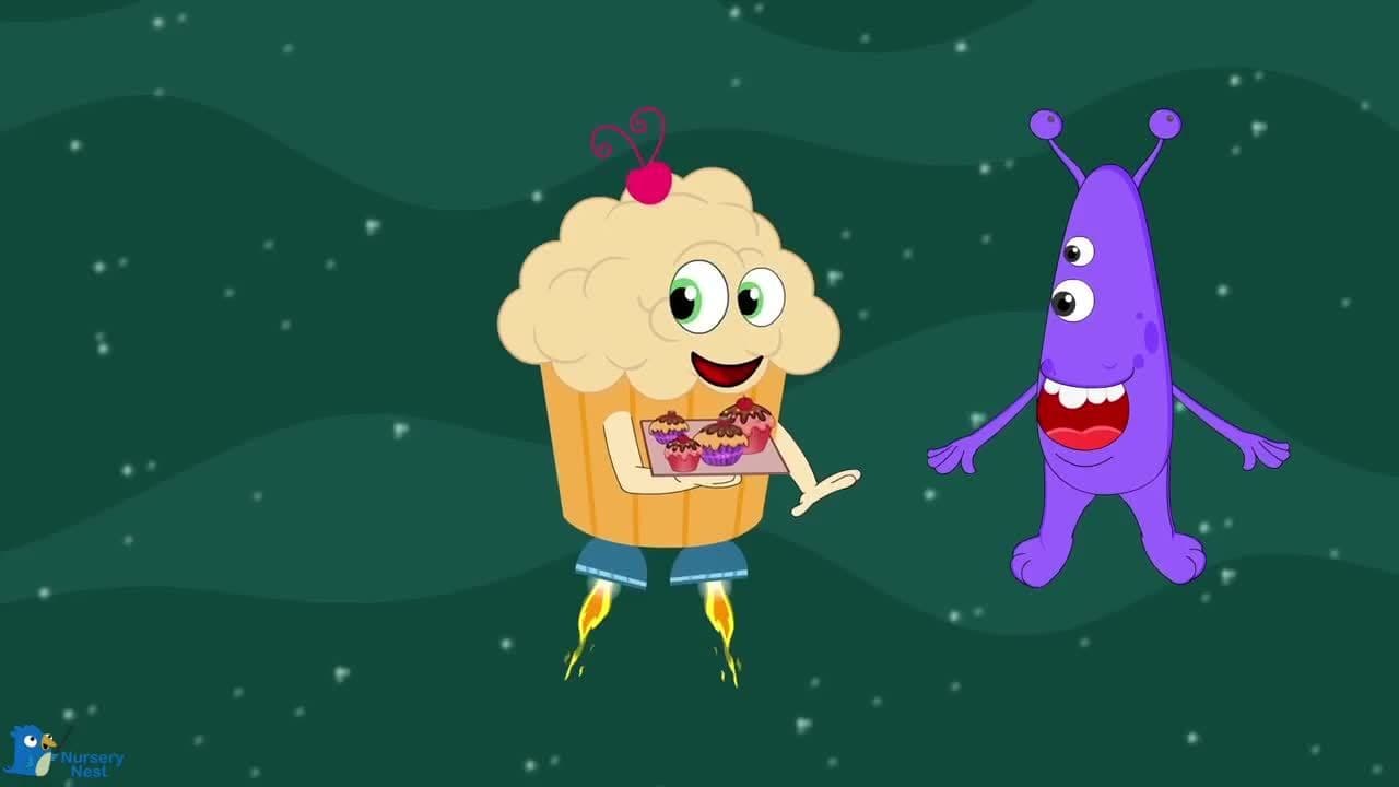 The Muffin Man Nursery Rhymes For Kids | Nursery Nest!