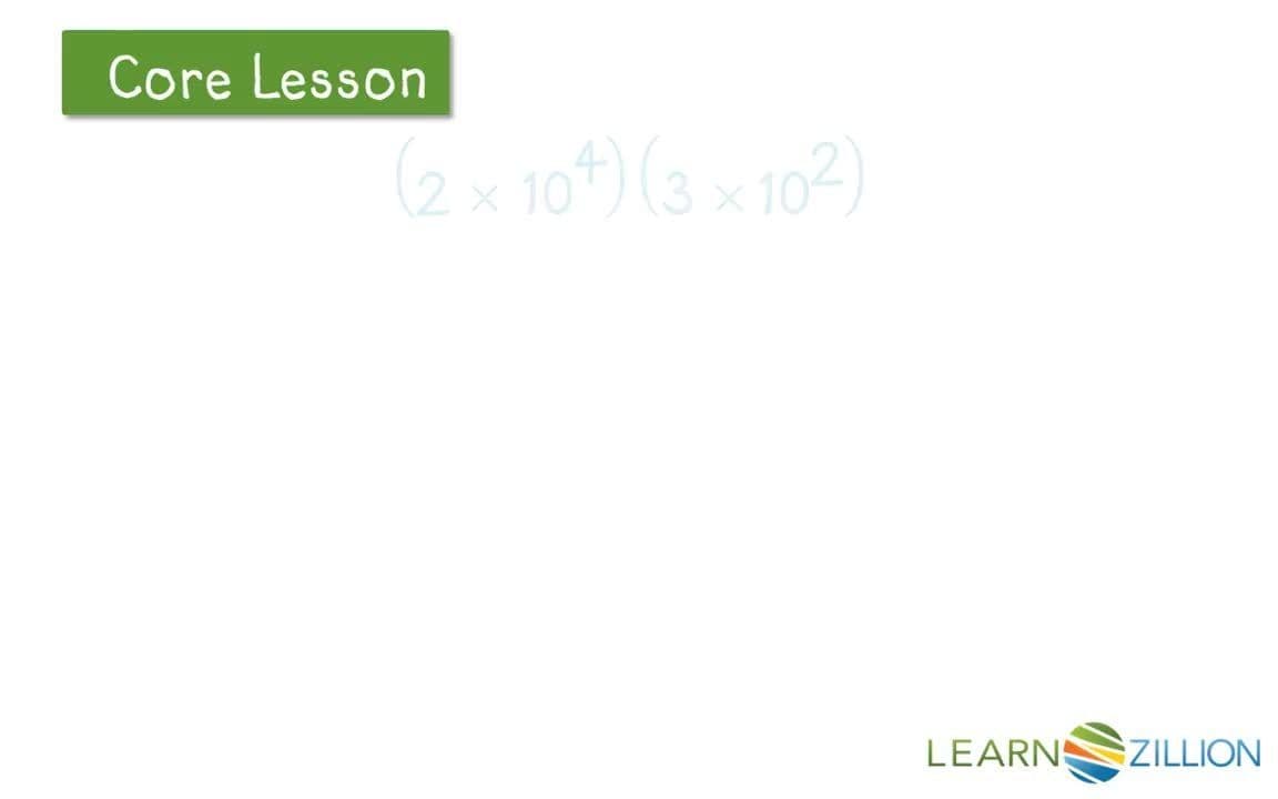 Multiplying Numbers in Scientific Notation