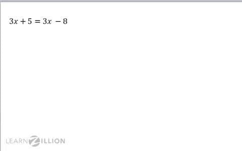 Identifying Systems of Equations with No Solutions